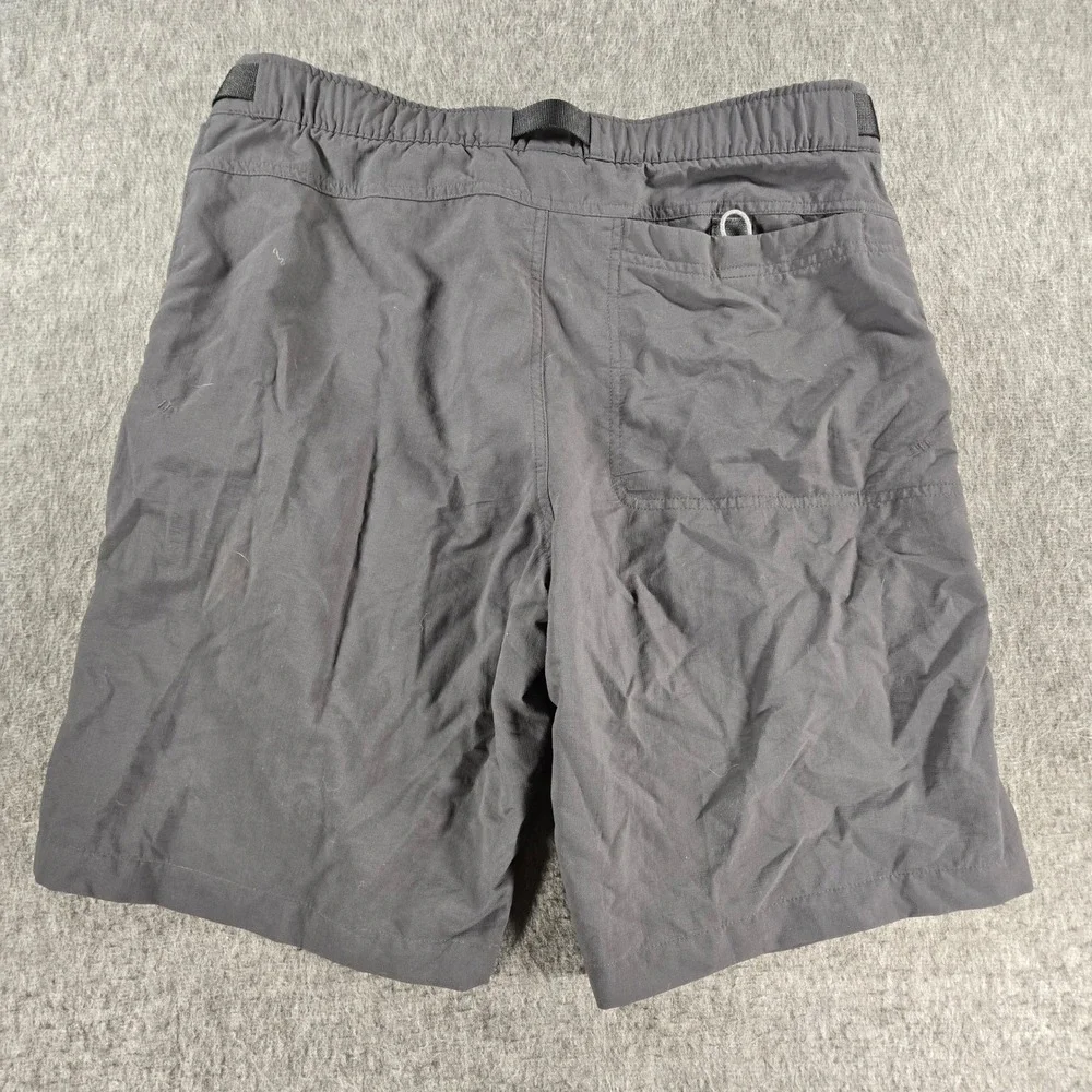 Vintage Nike ACG Hiking Shorts Mens 32 Black Nylon Belted Cargo Gorpcore Utility